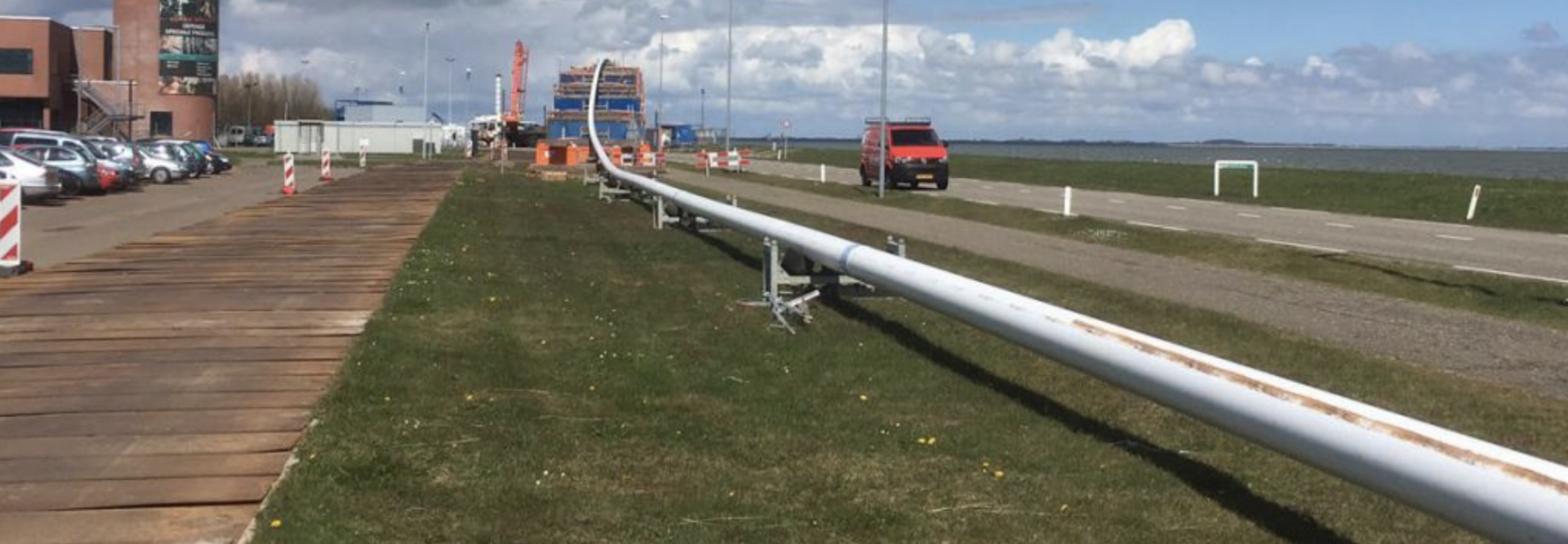 Aanleg nieuwe waterleiding Den Helder – Texel met PUPP Lining